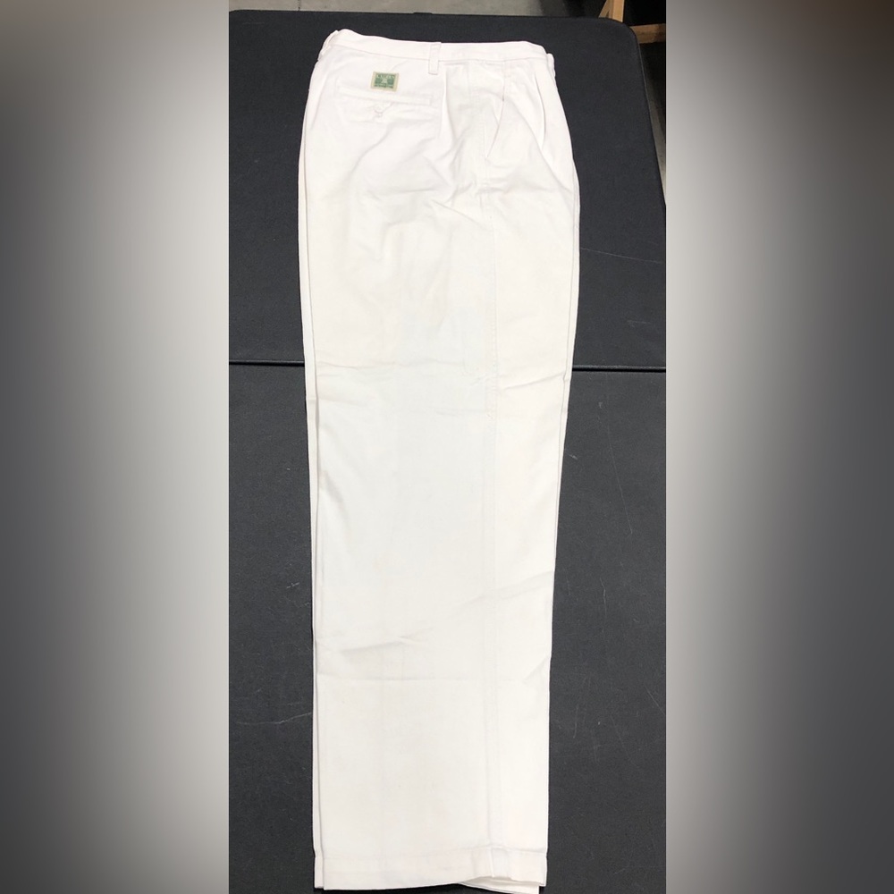 VTG Ralph Lauren White Khaki 12 Cotton - Picture 6 of 16